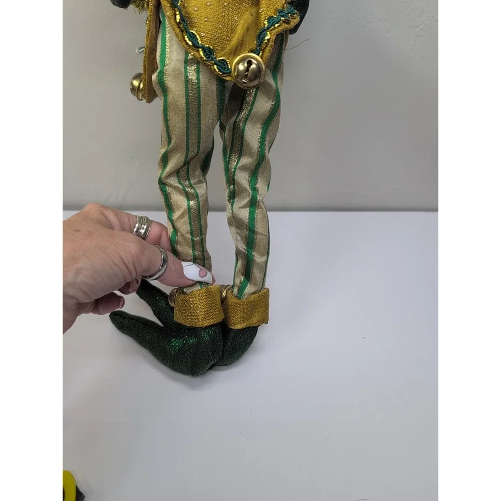 Elf PIXIE DOLL FARIES Christmas Poseable Elf Wire‎ Frame 22